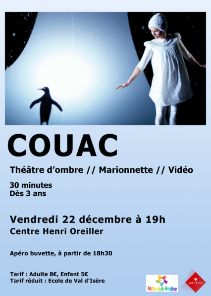 Rendez-vous au spectacle “Couac” !