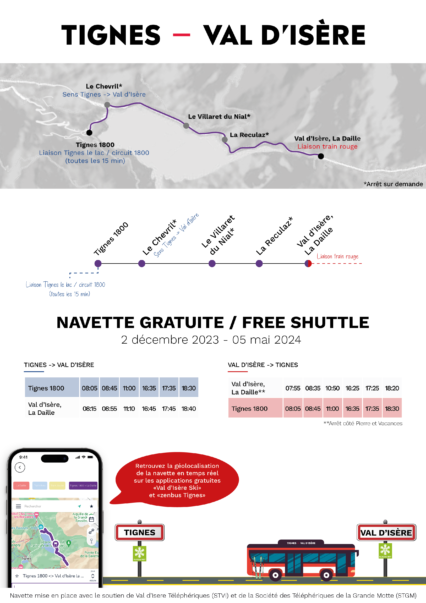 La navette Tignes – Val-d’Isère se renforce