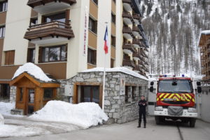 Feuerwehrhaus in Val d'Isère