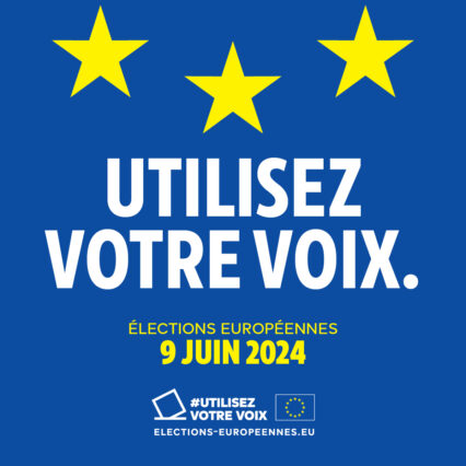 Rendez-vous le 9 juin pour les élections européennes !