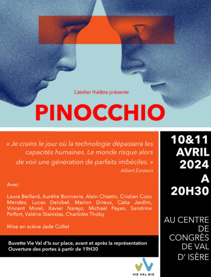 L’atelier théâtre de Vie Val d’Is présente Pinocchio