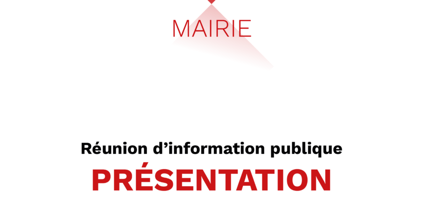 Public information meeting: presentation of the 2024 worksites