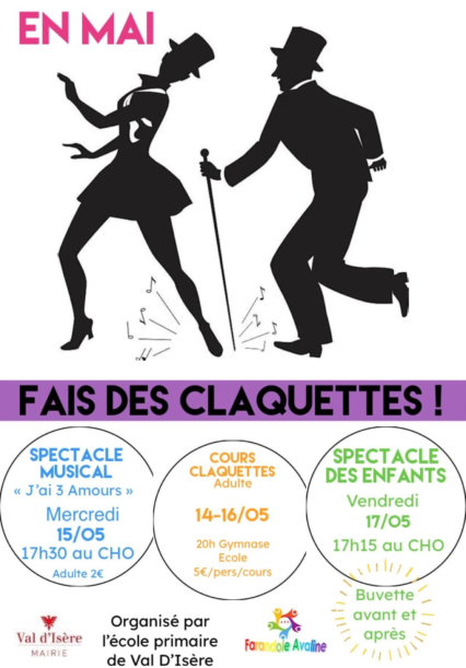 En mai, fais des claquettes !