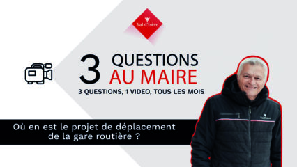 [Serie] 3 questions to the Mayor: the new bus station!