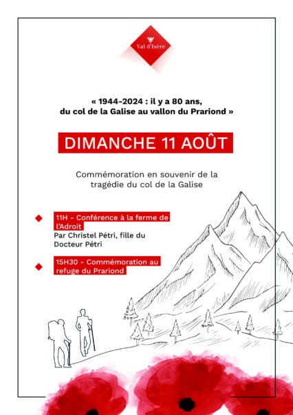 Commemoration of the Col de la Galise tragedy