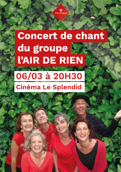 Laissez-vous emporter par les voix du groupe l’Air de Rien !