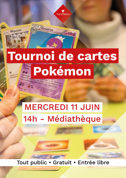 Participez au tournoi de cartes Pokémon !