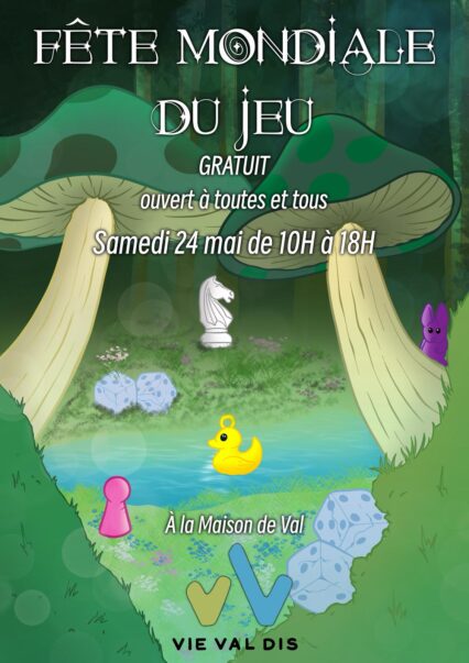 Samedi, venez participer à la journée mondiale du jeu ! 