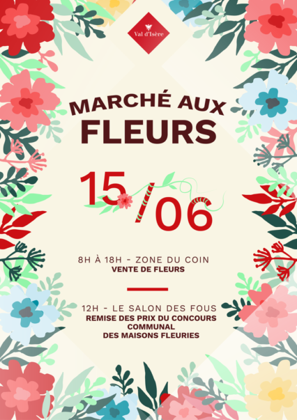 Dimanche, venez au marché aux fleurs !