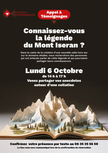 Connaissez-vous la légende du Mont Iseran ?  