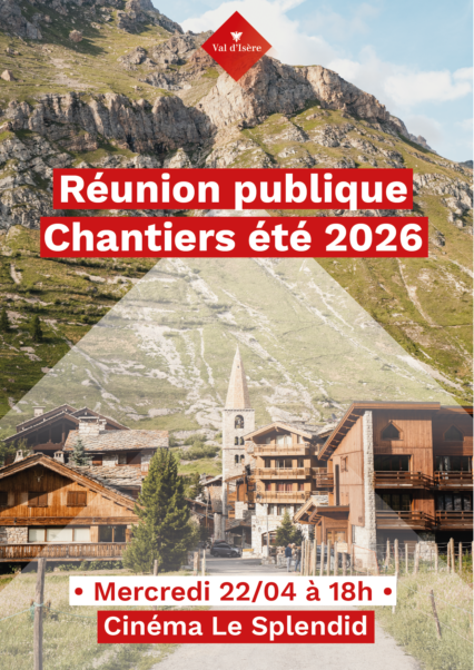 Réunion publique : présentation des chantiers 2026