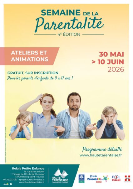 Du 30 mai au 10 juin, participez à la semaine de la parentalité !