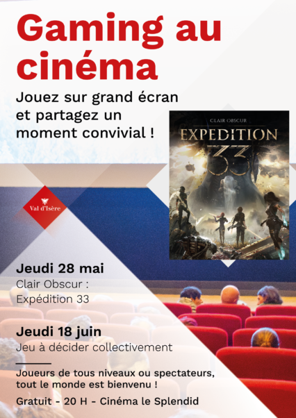 Soirées gaming au cinéma !