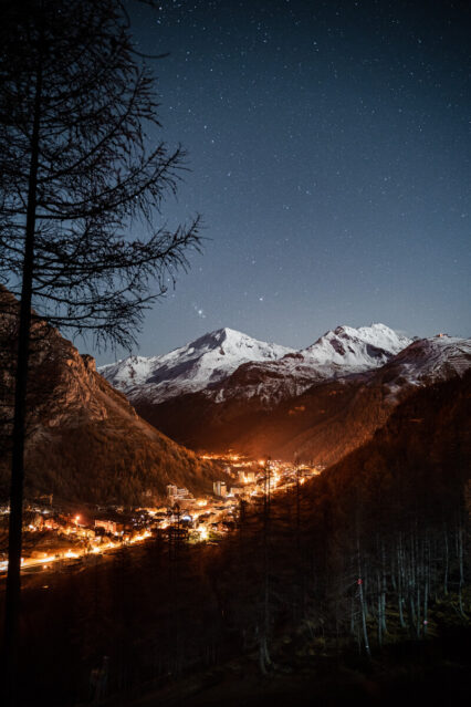 Intervention nocturne sur le réseau d’assainissement à Val d’Isère