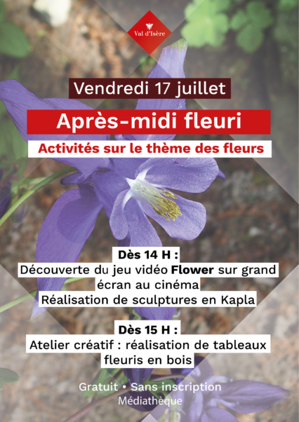 Plongez dans l’univers des fleurs lors d’un après-midi créatif et ludique !