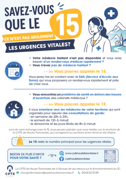 Accès aux soins en Haute-Tarentaise : des solutions concrètes pour vous accompagner !