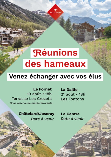 Participez aux réunions des hameaux !